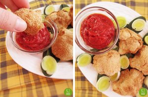 Lengvai pagaminami traškūs žiedinio kopūsto kąsneliai – tikras gardumynas