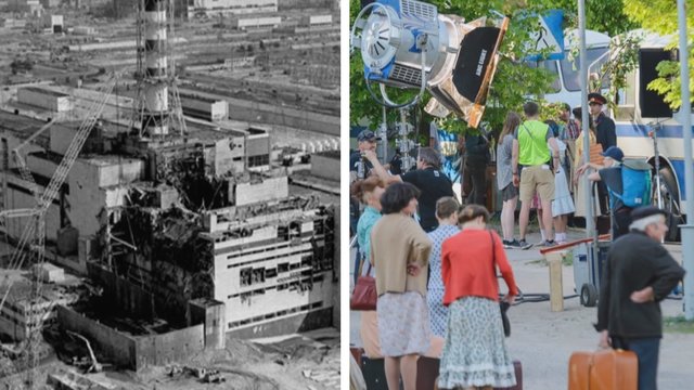 Didžiuotis ar susimąstyti: Vilniuje Holivudas filmuoja serialą apie Černobylį