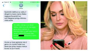 Skyrybų dramos įkarštyje Oksana Pikul rėžė, kad su kuo nori – su tuo susitikinėja