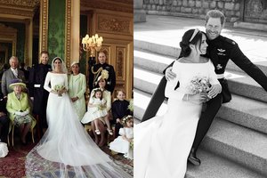 Meghan Markle ir princo Harry vestuvių nuotraukose – paslėpta žinutė