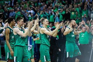 „Žalgiris“ be jokio vargo nugalėjo „Nevėžio“ krepšininkus