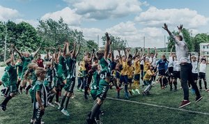 Pradinukų futbolo lygos finalai tapo įsimintina švente vaikams