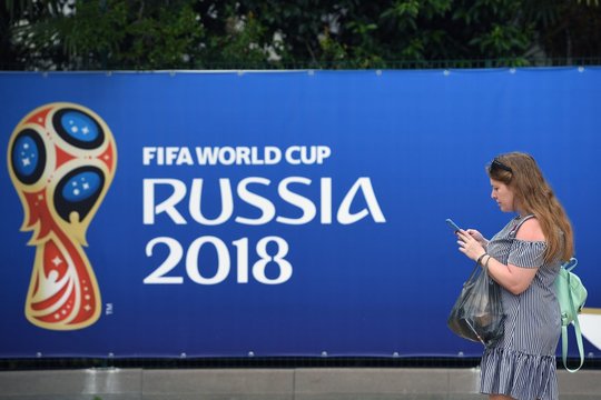 Rusija pademonstravo, kaip Pasaulio futbolo čempionate kovos su chuliganais