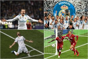 „Real“ triumfas Čempionų lygoje: emocijos sprogo po G. Bale'o fantastinių įvarčių