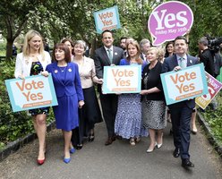 Airių dėmesys po referendumo prieš abortų draudimą nukrypo į parlamentą
