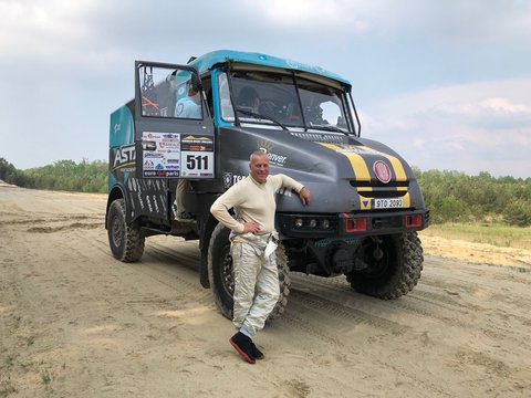 Aurelijus Petraitis grįžta į Dakaro ralį su sunkiausia technika