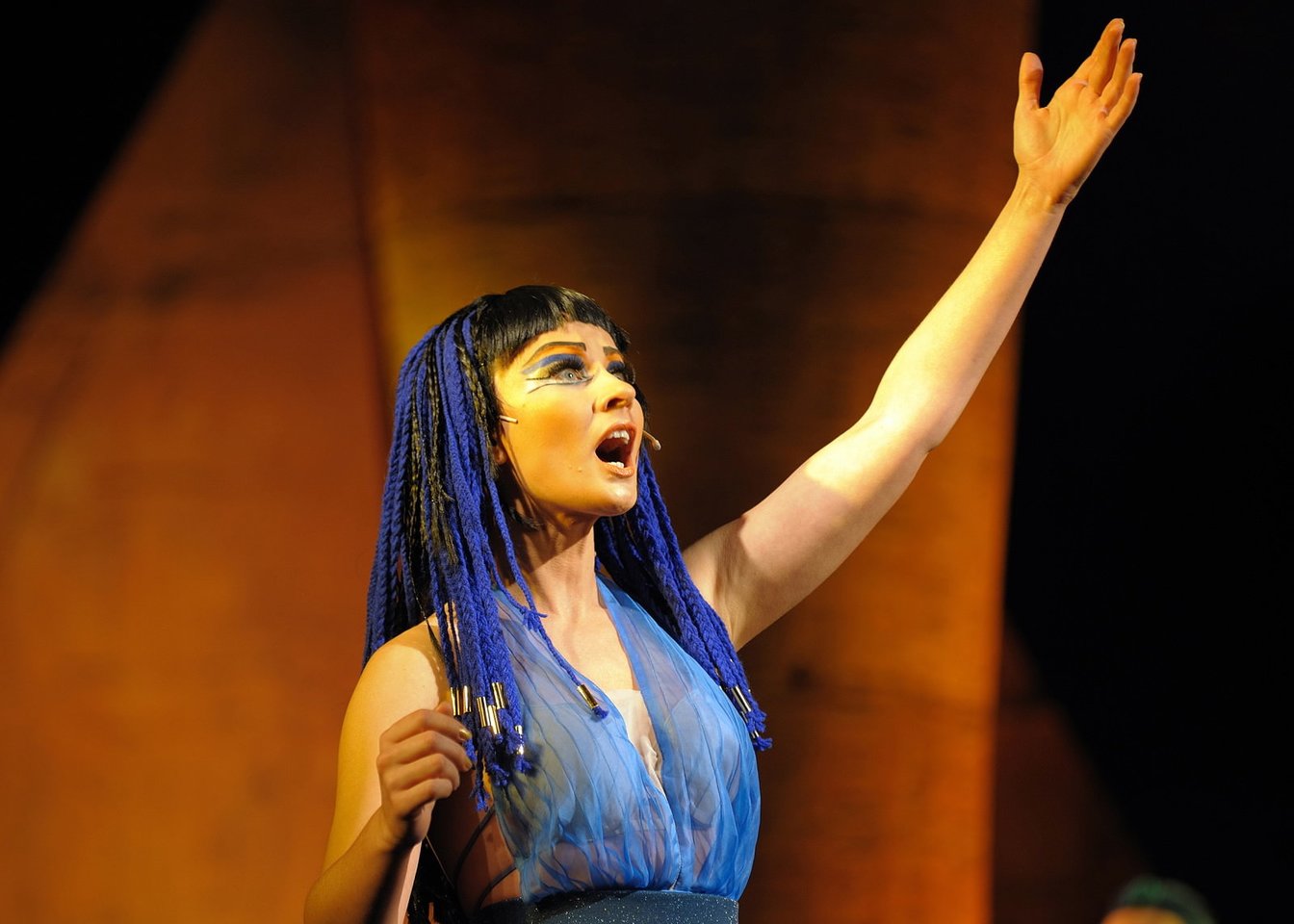  Spektaklio „Aida“ akimirka.<br> Nuotr. iš Kauno valstybinio muzikinio teatro archyvo.