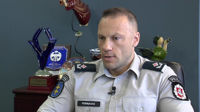 Policijos vadas Linas Pernavas: „Aš pirmiausia esu žmogus“