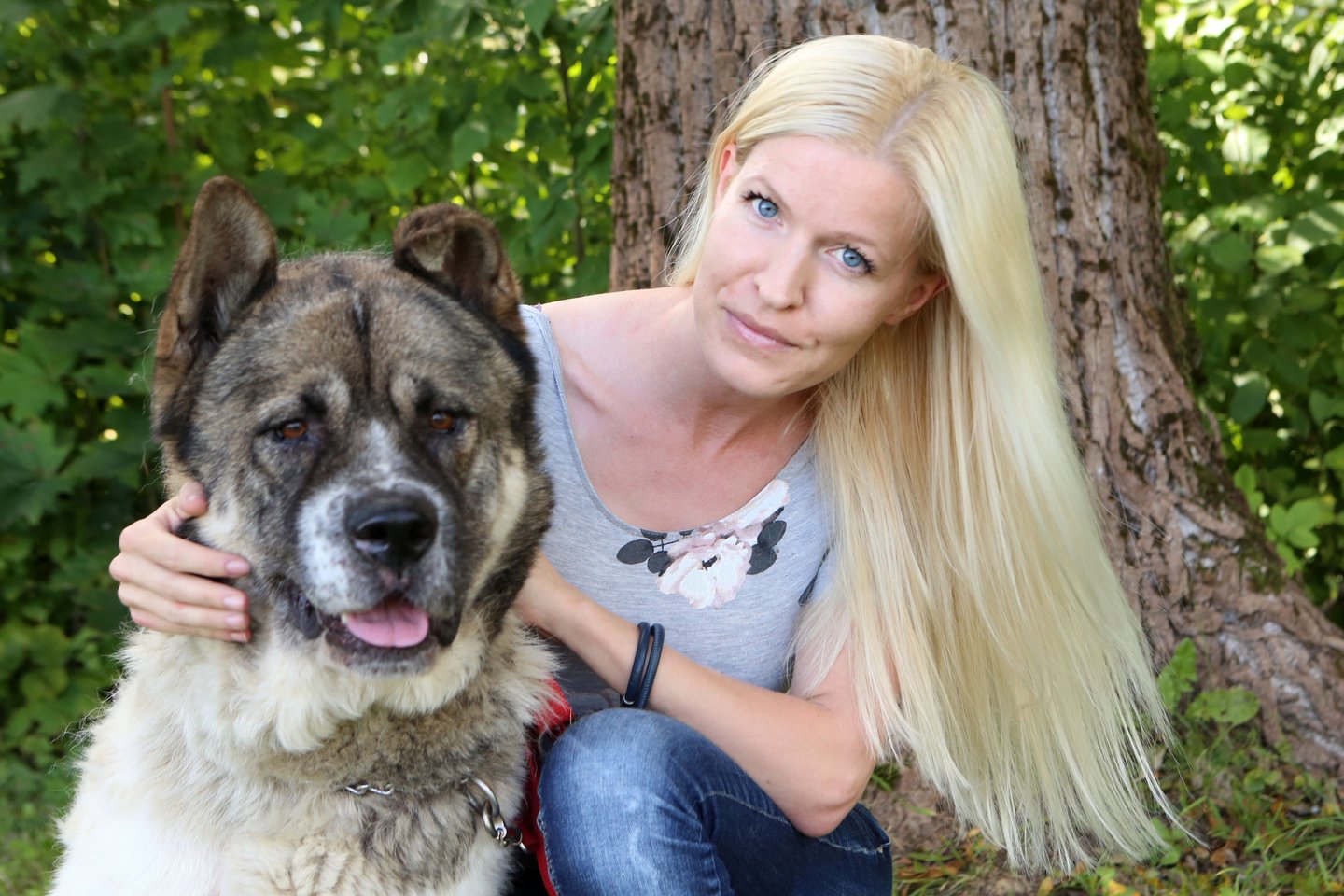 Gyvūnų prieglaudos „Penkta koja“ direktorė Agnė Volockytė.<br>M.Patašiaus nuotr.