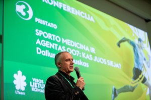 Olimpinės rinktinės gydytojas: „Nustojame judėti – pelijame“ 