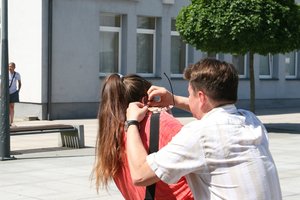 Marijampoliečiams baimę kėlė tūkstančiai bičių