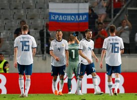 Rusijos futbolo rinktinė išvykoje pralaimėjo Austrijos komandai