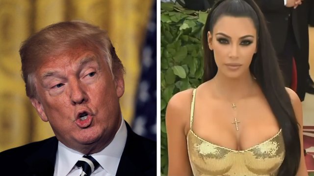 Ovaliniame kabinete – „didingas“ Donaldo Trumpo susitikimas su Kim Kardashian 