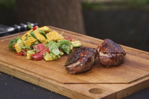  Grilyje kepta anties krūtinėlė – sultinga mėsa, traški odelė