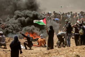 JAV vetavo JT rezoliuciją dėl priemonių palestiniečiams apginti