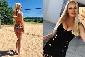 Vita Jakutienė su maudymosi kostiumėliu – tikras saldainis vyrų akims