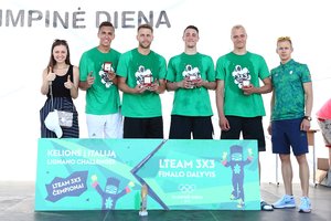 3x3 turnyre triumfavusi komanda keliaus varžytis į Italiją