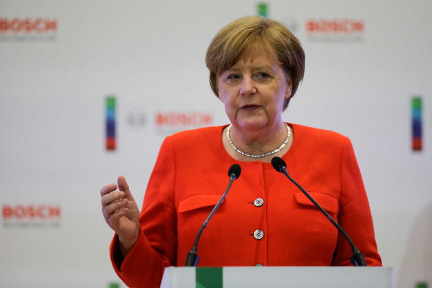 Savo atsakymą A. Merkel pateikė praėjus daugiau nei metams po to, kai į valdžią atėjo E. Macronas, išsikėlęs uždavinį sustiprinti ES.