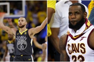 Rekordą pagerinęs ir fantastiškus tritaškius svaidęs S. Curry paskandino „Cavaliers“