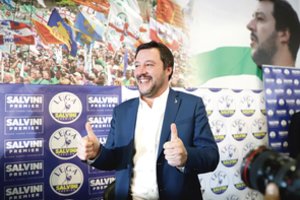 Matteo Salvini: Italija negali būti „Europos pabėgėlių stovykla“