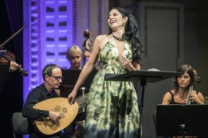 Vilniaus festivalyje baroko deivė sutikta audringai - lyg popžvaigždė