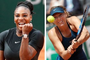 S. Williams atvirajame Prancūzijos čempionate atsisakė žaisti su M. Šarapova