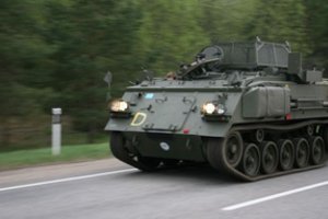 Jungtinėse Valstijose karys pavogė šarvuotį
