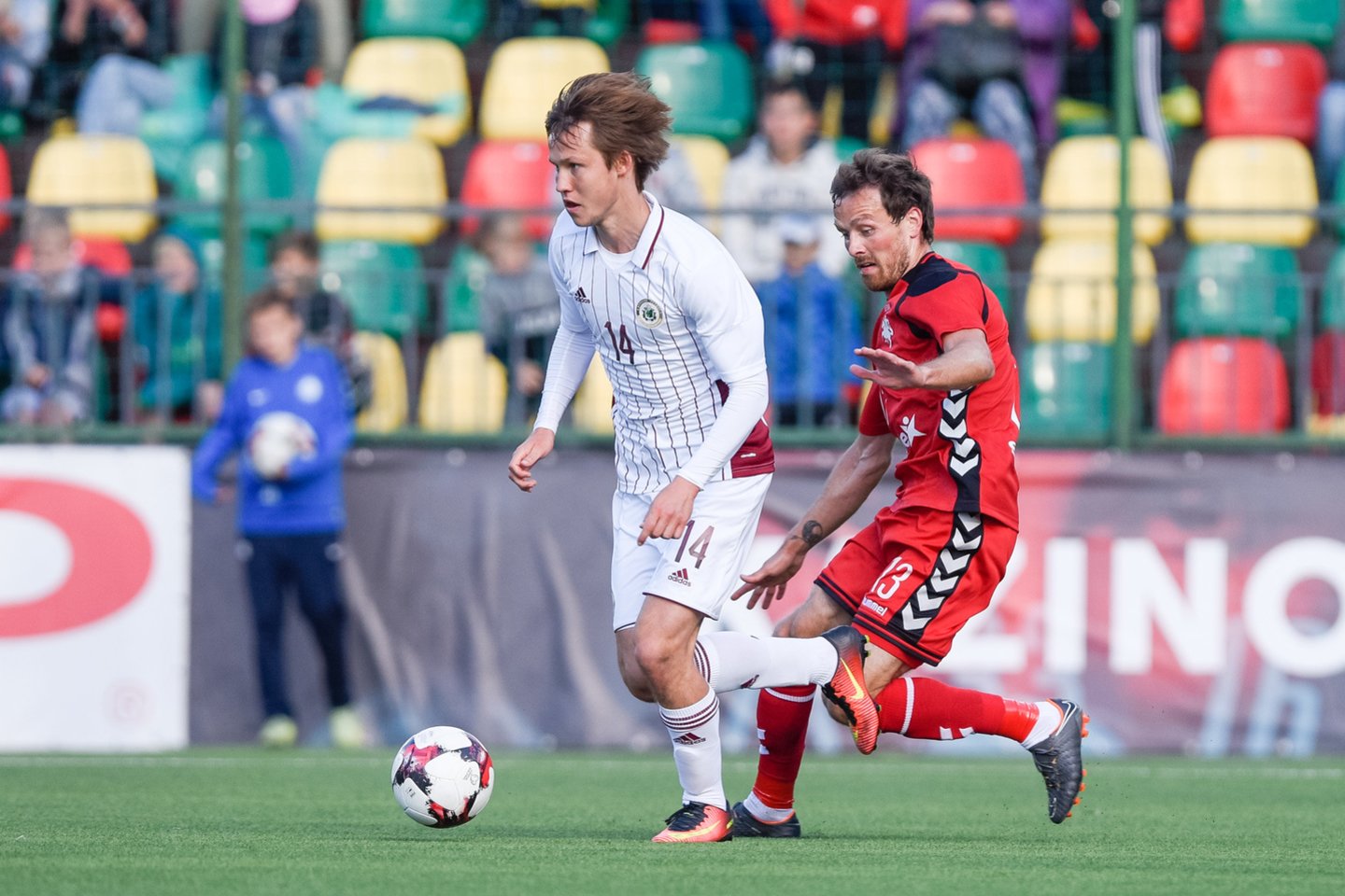  Lietuvos futbolo rinktinė Baltijos taurėje liko paskutinė.<br> D.Umbraso nuotr.
