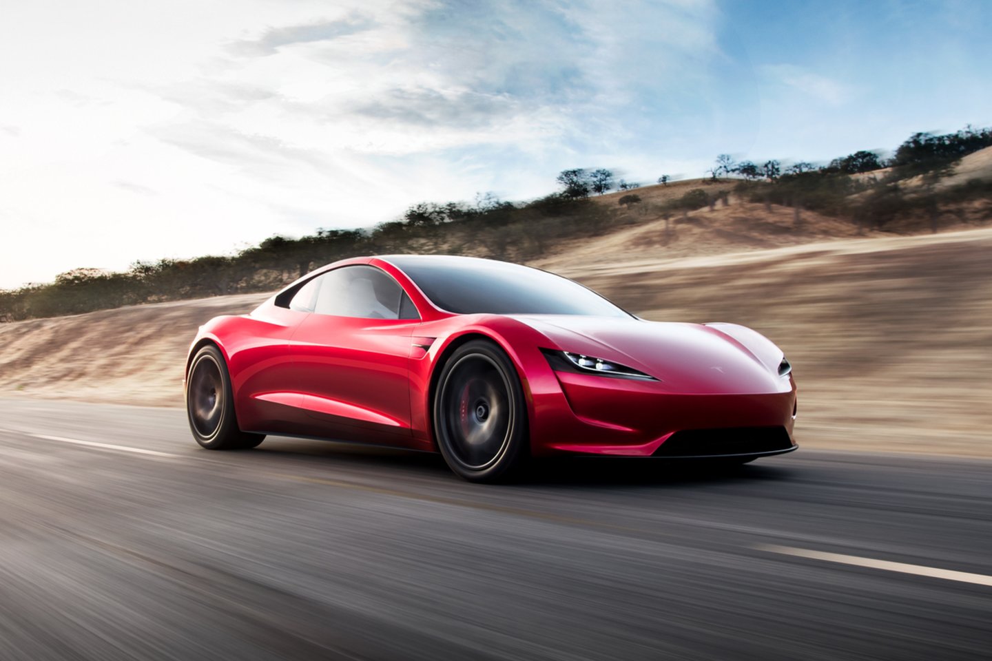 Elonas Muskas tvirtino, kad sunkiausi „Tesla" laikai jau praėjo.<br>Gamintojo nuotr.