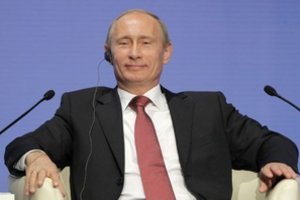 V. Putinas spėjo, kas taps futbolo pasaulio čempione – Rusija jo nežavi