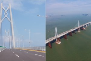 Lrytas Kinijoje: išskirtinis apsilankymas ant ilgiausio jūrinio tilto pasaulyje