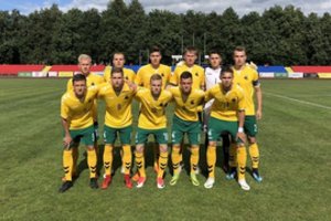 Lietuvos jaunių futbolo rinktinė pergale pradėjo Baltijos taurės turnyrą