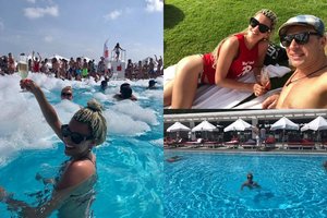 Turkijoje Vidmantė Martikonytė su vyru lepinosi viešbutyje, į kurį neįleidžia vaikų