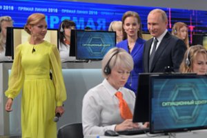 Vladimiras Putinas: „Tikiuosi, provokacijų nebus, kitaip lauks skaudžios pasekmės“