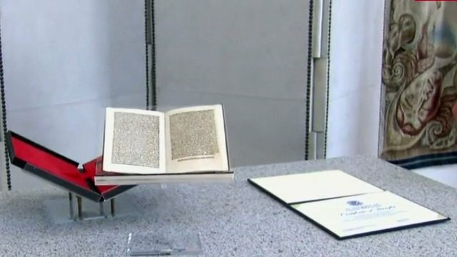 Ispanija atgavo pavogtą 500 metų senumo K. Kolumbo laišką