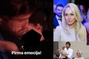 Oksana Pikul-Jasaitienė pasidalijo jautria Simo ir jųdviejų sūnaus nuotrauka