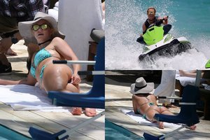 Nuo problemų į Majamį pabėgusi Britney Spears parodė dailias kūno linijas