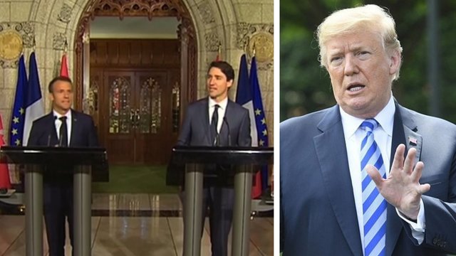 Kanadoje prasideda G7 susitikimas: prezidentai iš karto kirto Donaldui Trumpui