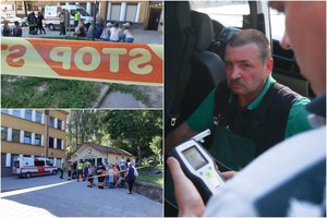 Kaune nukrito Žaliakalnio funikulierius: 8 vaikai nukentėjo, neblaivus mašinistas sulaikytas