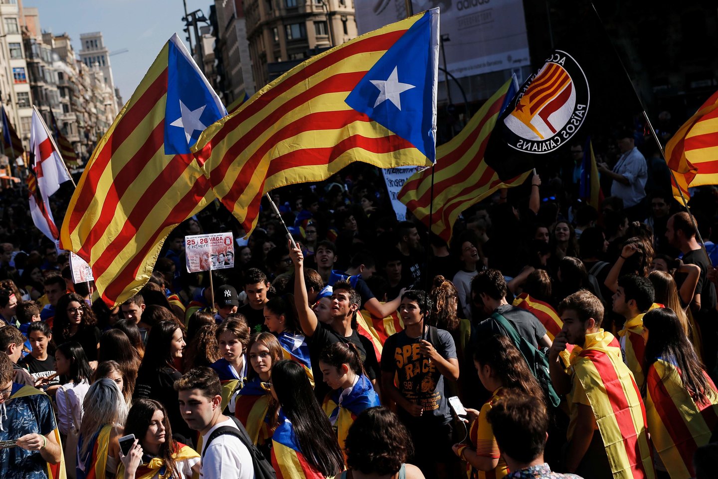  Katalono teigimu, didžioji Socialistų partijos narių dalis yra kilę iš Andalūzijos regiono, tad yra griežtai nusistatę prieš Katalonijos nepriklausomybę.<br> AFP/Scanpix nuotr.