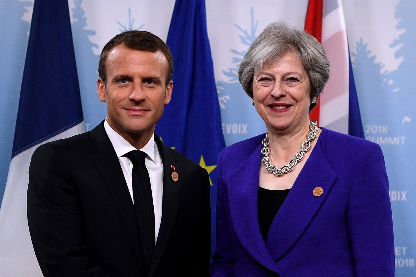 Didžiojo septyneto (G7) lyderiai Kanadoje vykstančio viršūnių susitikimo kuluaruose surengs susitikimą, kuriame aptars su Šiaurės Korėja, Sirija ir Iranu susijusiius klausimus, žurnalistams penktadienį pranešė Prancūzijos prezidentas Emmanuelis Macronas. <br>AFP/Scanpix nuotr.