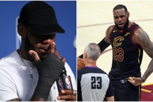 LeBrono pasisakymas sukėlė emocijų audrą: vieni smerkė, kiti gyrė
