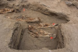 Peru atrasta nauja masinė paaukotų vaikų kapavietė