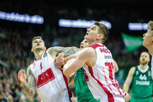 Krepšinio šeštadienis. Išblėsę Milano lietuviai ir bronza A. Drungilui