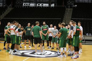 Latviai tikisi K. Porzingio pagalbos rungtynėse su Lietuva   