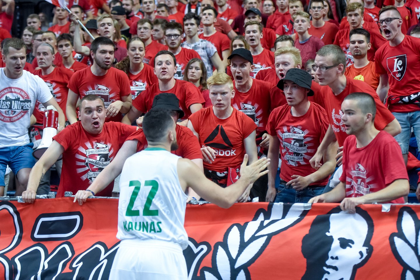 Antrųjų Lietuvos krepšinio lygos finalo serijos rungtynių akimirka.<br> D.Umbraso nuotr.