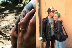 Grupės „Freaks on Floor“ būgnininkas Rokas Beliukevičius pasipiršo savo išrinktajai