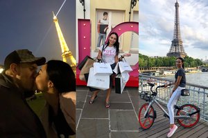 Paryžiaus parduotuvėse apsipirkusi Vasha nusistebėjo kainomis