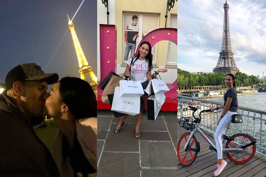 Paryžiaus parduotuvėse apsipirkusi Vasha nusistebėjo kainomis