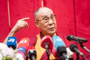 Vilniuje viešintis Dalai Lama: „Bet koks darbas dėl taikos ir nusiginklavimo yra geras“
